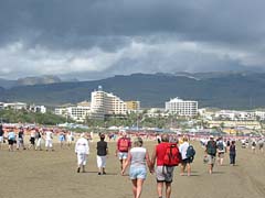 Am Strand von Playa del Inglés - Gran Canaria