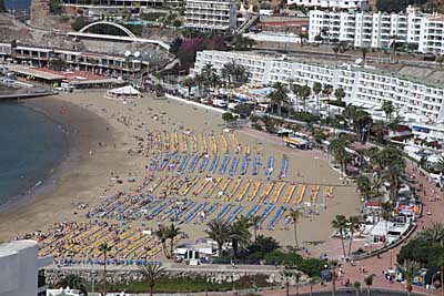 Strand von Puerto Rico - Gran Canaria