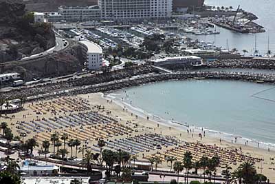 Strand von Puerto Rico - Gran Canaria