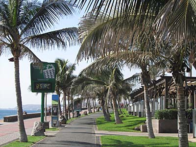 Strandpromenade in Maspalomas - Gran Canaria